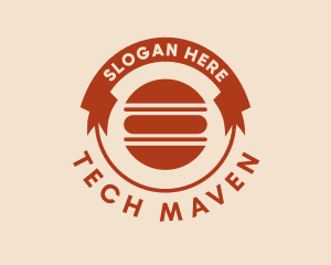 Hamburger Snack Diner logo design