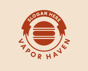 Hamburger Snack Diner logo design