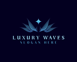 Wave Star Motion logo design