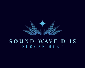 Wave Star Motion logo design