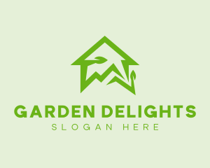 Eco House Real Estate logo design