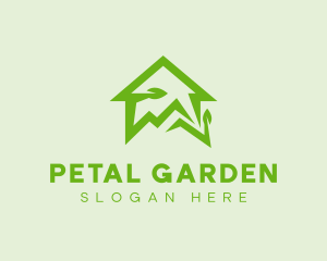 Eco House Real Estate logo design