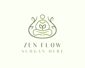 Zen Yoga Spa logo design