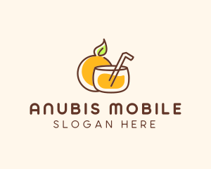 Orange Juice Drink logo design