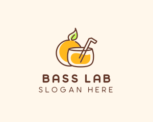 Orange Juice Drink logo design