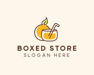 Orange Juice Drink logo design