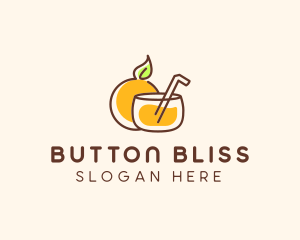 Orange Juice Drink logo design