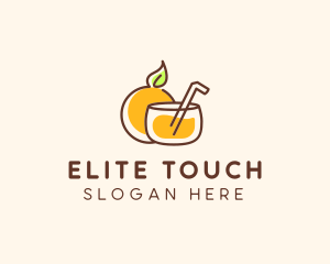 Orange Juice Drink logo design