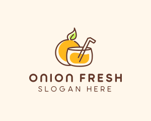 Orange Juice Drink logo design