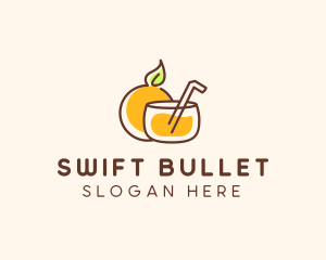 Orange Juice Drink logo design