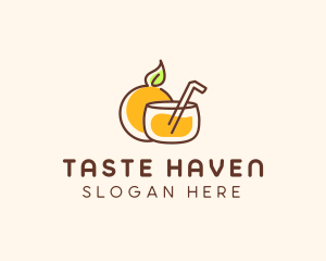 Orange Juice Drink Flavor logo
