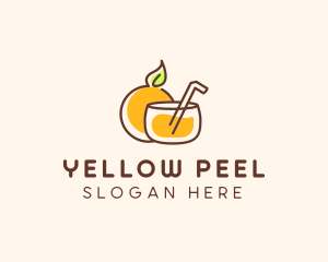 Orange Juice Drink logo design