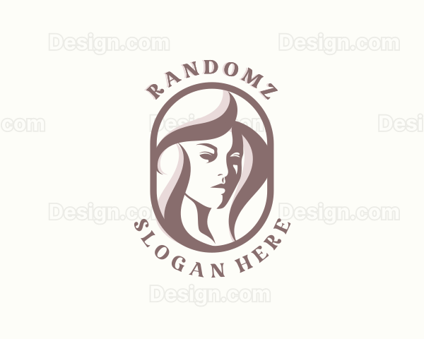 Woman Hair Salon Logo