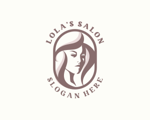 Woman Hair Salon logo design