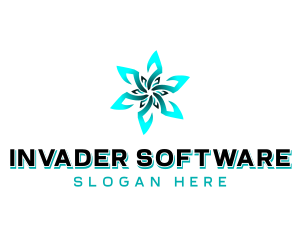 Software AI Developer Tech logo design