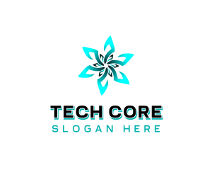 Software AI Developer Tech logo design