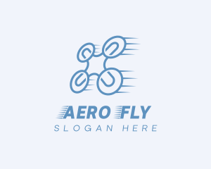 Quadcopter Drone Tech logo