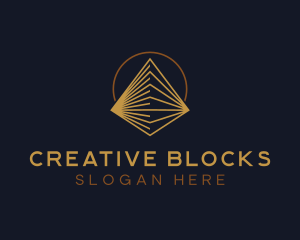 Professional Firm Pyramid logo design