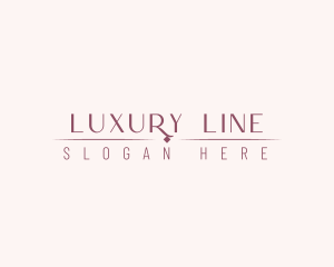 Luxury Cosmetics Style logo design