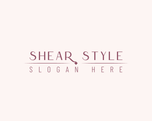 Luxury Cosmetics Style logo design