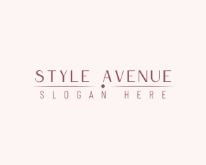 Luxury Cosmetics Style logo design