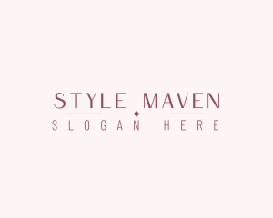 Luxury Cosmetics Style logo design