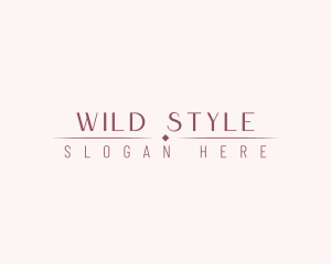 Luxury Cosmetics Style logo design