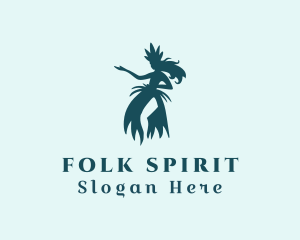 Festive Costume Dancer  logo