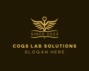 Medical Hospital Lab logo design