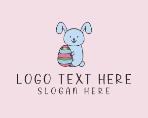 Easter Bunny Sketch logo