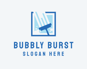 Window Wipe Cleaning logo design