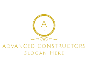 Elegant Luxurious Round Rope logo design