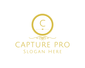 Elegant Luxurious Round Rope logo design