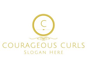 Elegant Luxurious Round Rope logo design