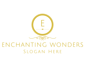 Elegant Luxurious Round Rope logo design