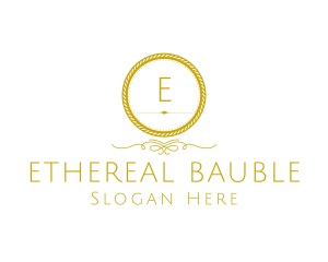 Elegant Luxurious Round Rope logo design