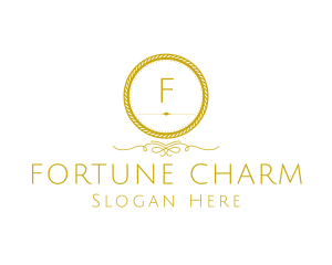 Elegant Luxurious Round Rope logo design