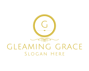 Elegant Luxurious Round Rope logo design