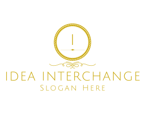 Elegant Luxurious Round Rope logo design