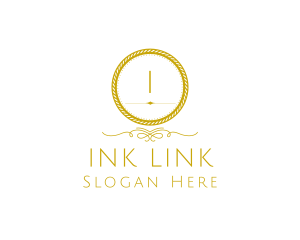 Elegant Luxurious Round Rope logo design