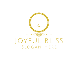 Elegant Luxurious Round Rope logo design