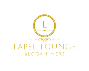 Elegant Luxurious Round Rope logo design