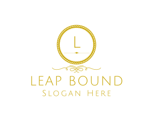 Elegant Luxurious Round Rope logo design