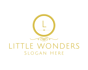 Elegant Luxurious Round Rope logo design