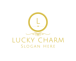 Elegant Luxurious Round Rope logo design