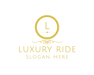 Elegant Luxurious Round Rope logo design