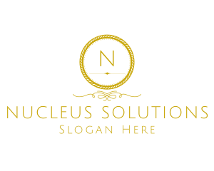 Elegant Luxurious Round Rope logo design