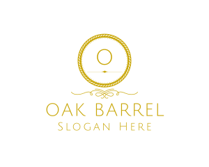 Elegant Luxurious Round Rope logo design