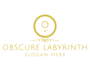 Elegant Luxurious Round Rope logo design