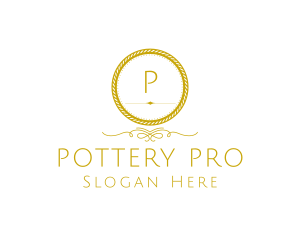 Elegant Luxurious Round Rope logo design